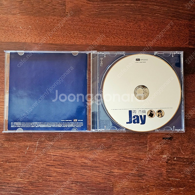 주걸륜 1집 JAY CHOU 중국 대만 CD 중고--5