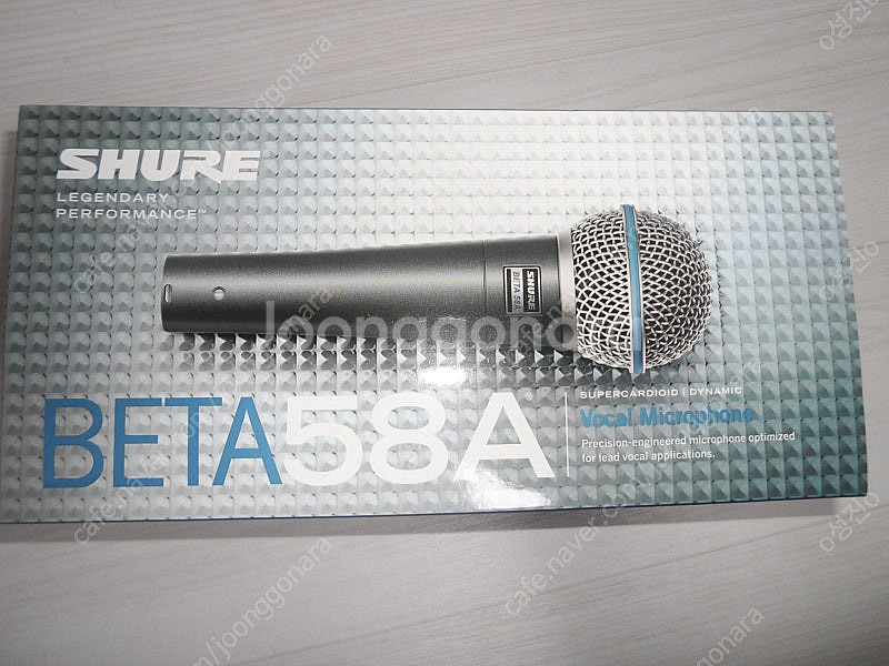 SHURE BETA58A 슈어다이나믹 마이크--1