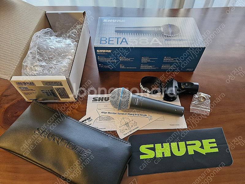 SHURE BETA58A 슈어다이나믹 마이크--3