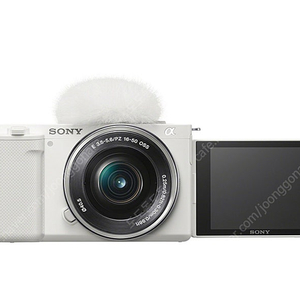 SONY ZV-E10L(렌즈포함)+촬영용그립 화이트