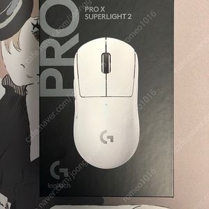 [화이트] 로지텍G PRO X Superlight 2 지슈라2 마우스 판매합니다