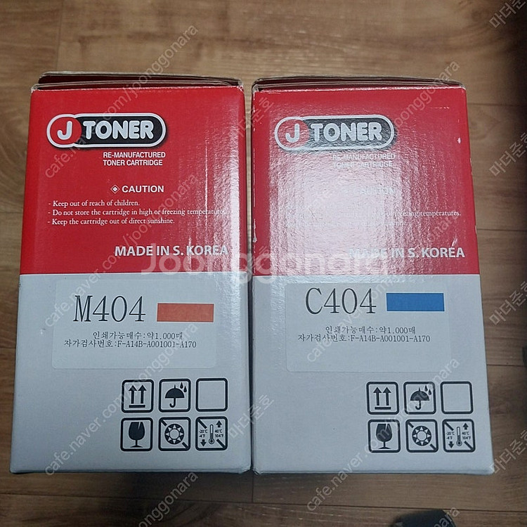 제이토너 재생 레이저 토너 카트리지 M404, C404--0