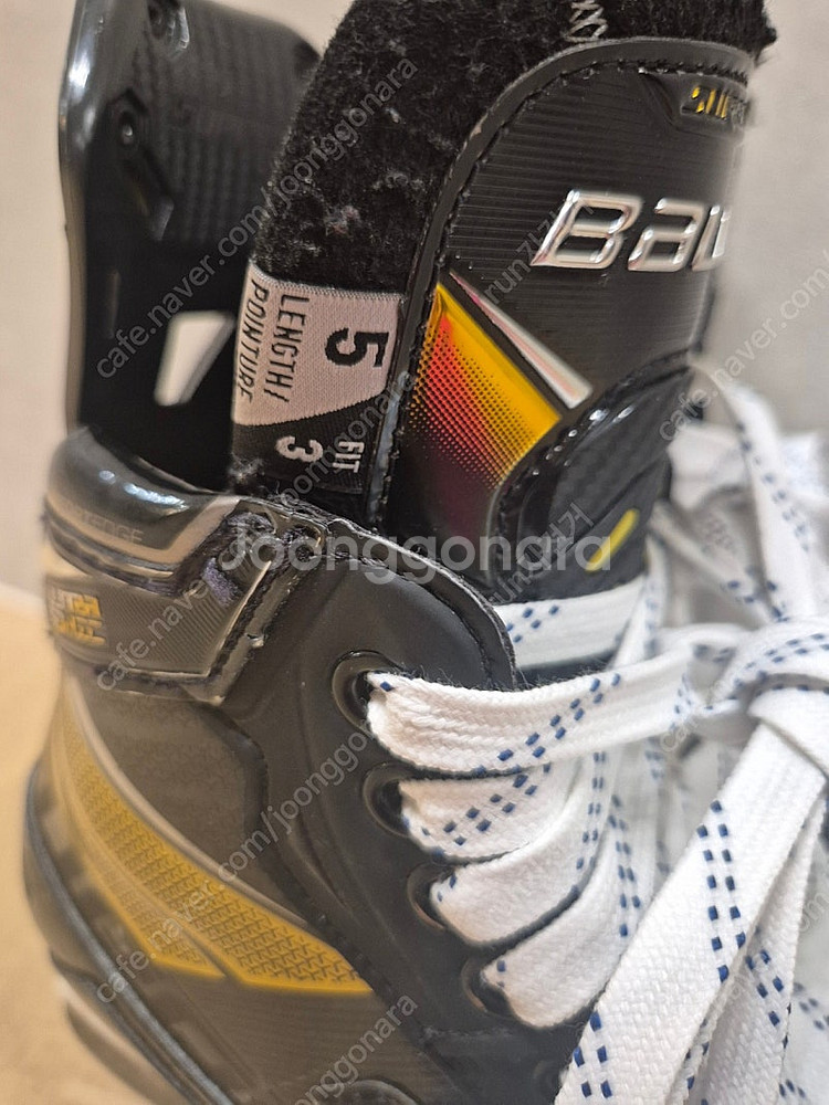 아이스하키 스케이트, 최고급 모델, (240,245mm) 바우어 BAUER SUPREME ULTRASONIC ICE...--2