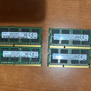 노트북용 메모리 ddr3l 12800s 8g * 4장