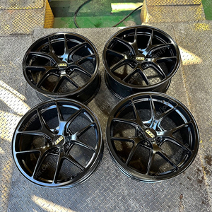 19인치 BBS CIR st 유광블랙 중고휠 1대분 PCD108 8.5J +35