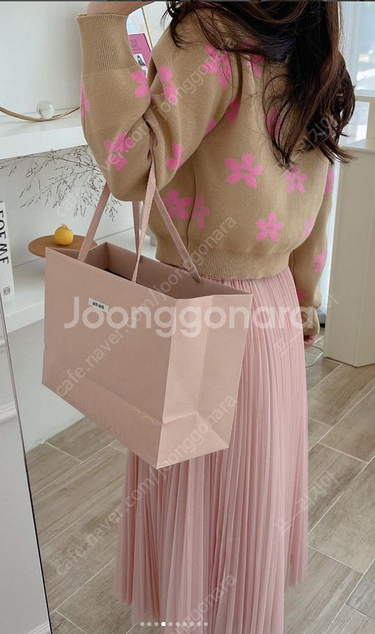 바이씨니 르메종 가디건 + 샤스커트--1