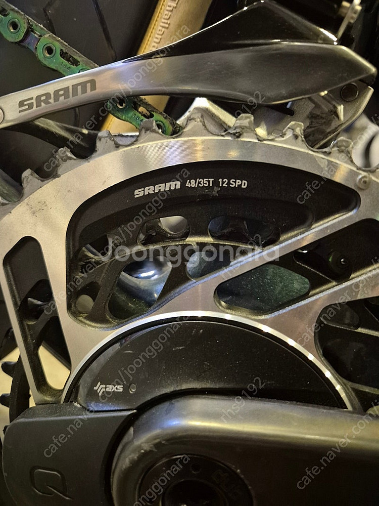 스램 레드 D1 48-35 쿼크 파워미터 크랭크 172...--1
