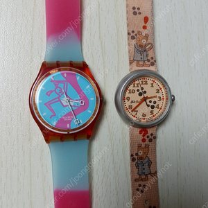 스와치 플릭플락 빈티지 레트로 swatch flikflak