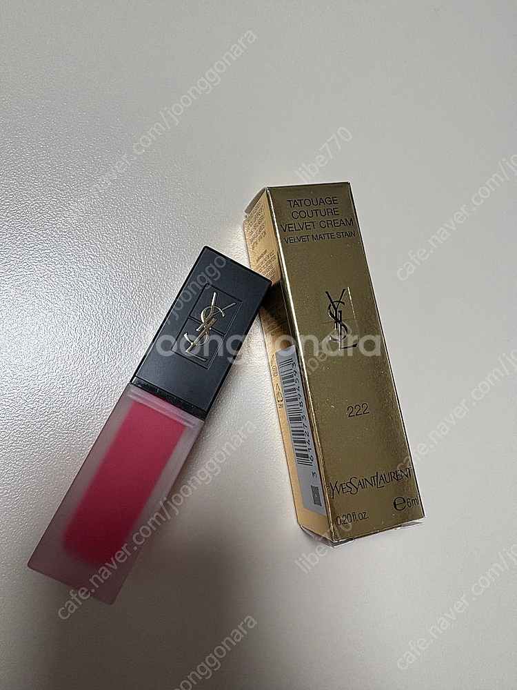 입생로랑 벨벳 크림 틴트 222(핑크게임)--0