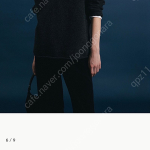 Nothing written Cerin deep v-neck pullover (Charcoal) 낫띵리튼 Cerin 딥 브이넥 풀오버 차콜