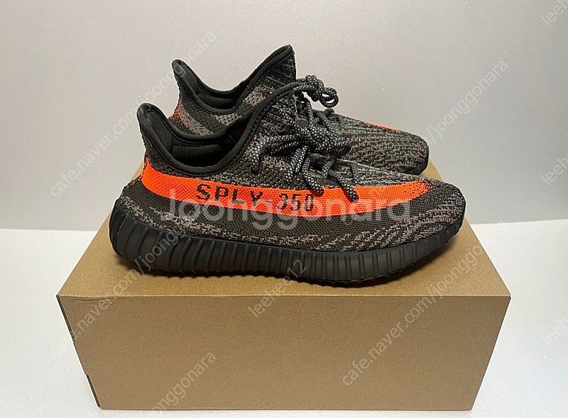 270 아디다스 이지부스트 350 V2 카본 벨루가 아...--0