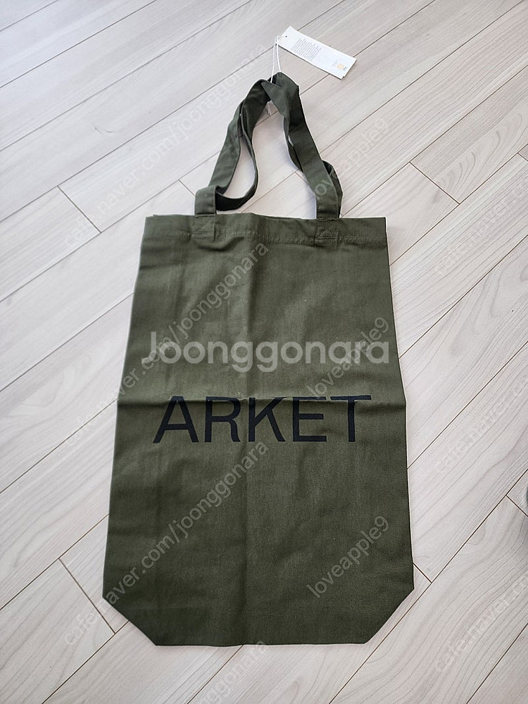 [새상품] 아르켓 에코백 카키--1
