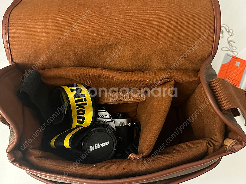 니콘 fm2 + 50mm 렌즈 + 니콘 카메라 가방 팔...--4