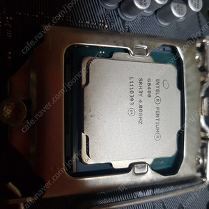 g6400 cpu 단품입니다