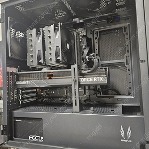 9800x3d, x670e, rtx4080 super, 2tb 본체