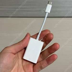 USB-C SD 카드 리더기 애플