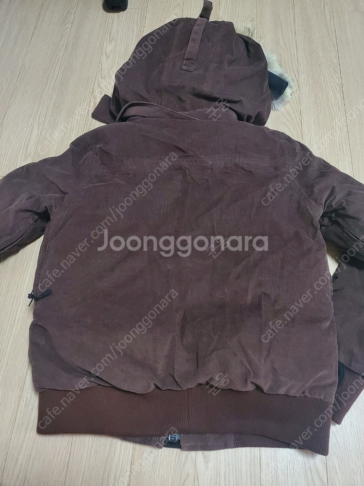 (새제품급) 노비스(Nobis) 오드리나 여성용 S(55) 골덴 다운 패딩 점퍼--2