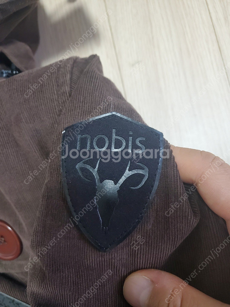 (새제품급) 노비스(Nobis) 오드리나 여성용 S(55) 골덴 다운 패딩 점퍼--4