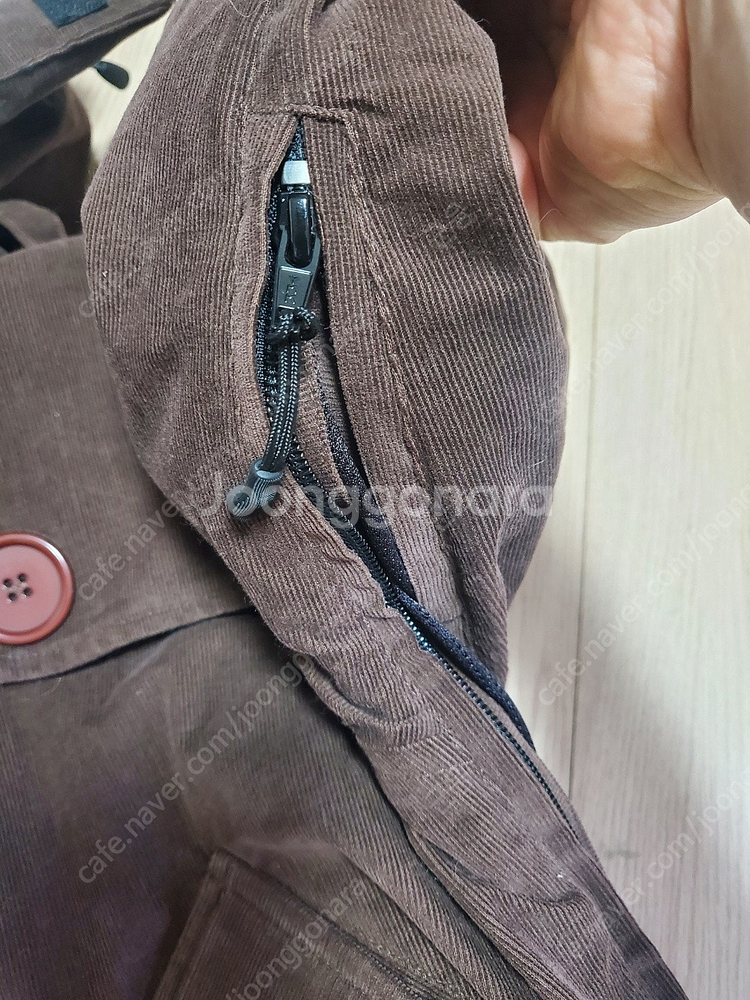 (새제품급) 노비스(Nobis) 오드리나 여성용 S(55) 골덴 다운 패딩 점퍼--6