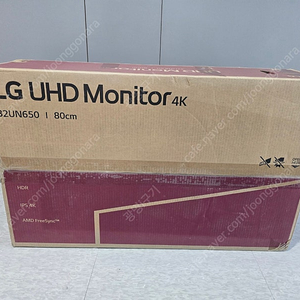 [부품용] LG 32UN650 UHD 모니터(새상품)팝니다