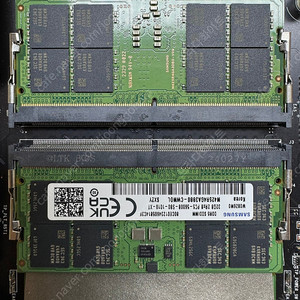 삼성 노트북 DDR5 32G 5600MHz 2개 64G