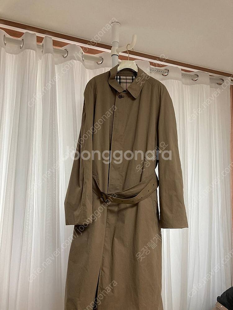 버버리 정품 매장판 남성105 버버리트렌치코트--1
