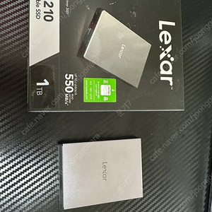 외장 SSD 1tb 렉사 SL210 급처분