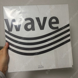 웨이브투어스 (Wave to earth) - uncounted 0.00 투명블루컬러, 0.1 flaws and all. LP 판매