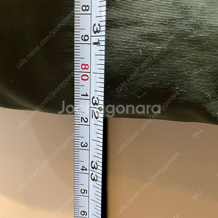 MLB 야상 패딩 덕다운 카키 95 남성용--8