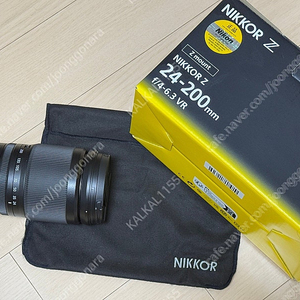 (민트급.보증기간있음) 니콘 Z마운트 NIKKOR 줌렌즈 z 24-200mm F4-6.3 VR 팝니다.