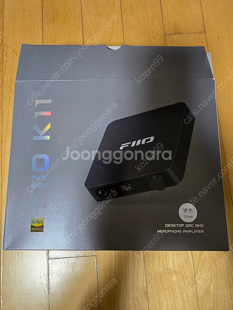 FIIO K11 실버 한국 정발 판매합니다--0