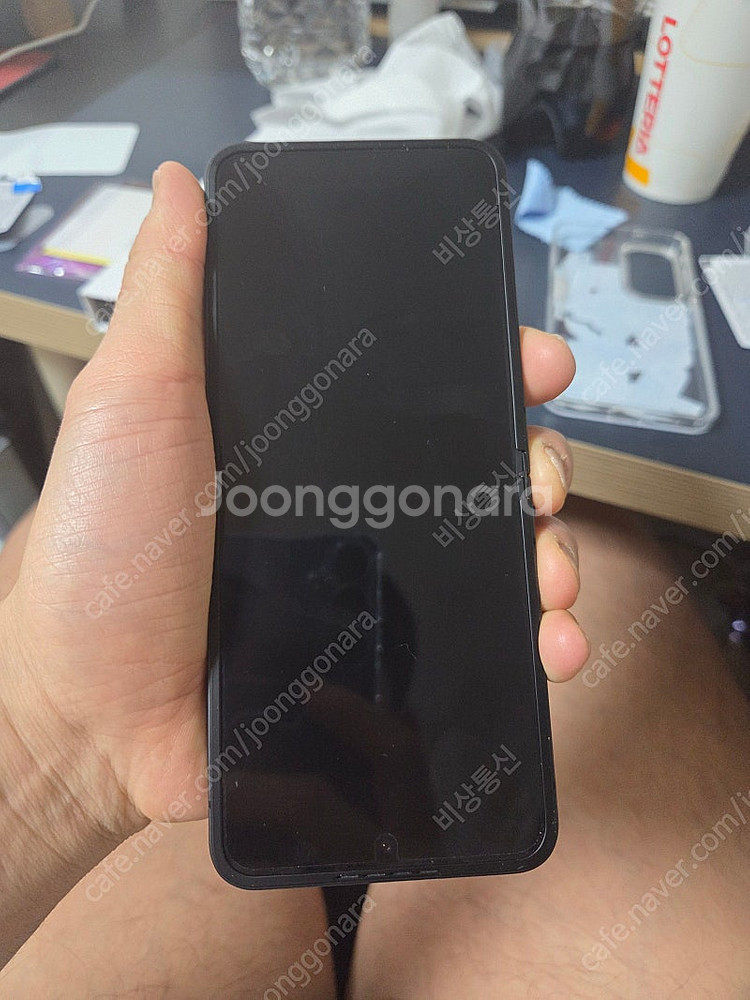 Z플립6 크래프티드 블랙 s급--1