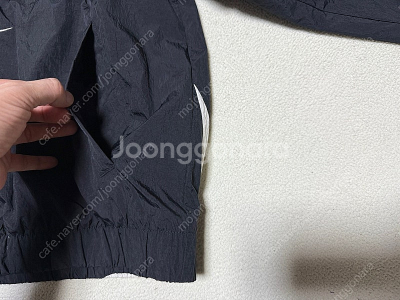 나이키 스우시 우븐 아노락 자켓 남성용 100사이즈 판...--2