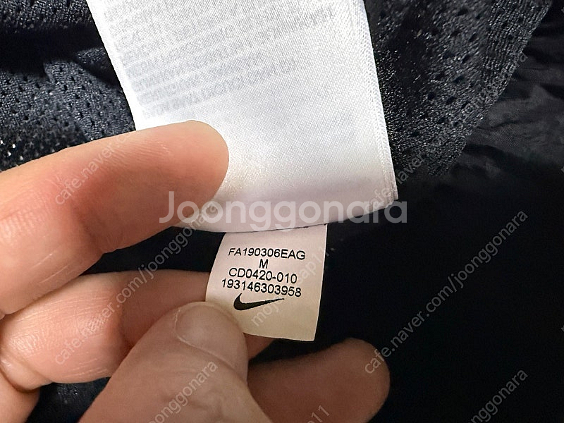 나이키 스우시 우븐 아노락 자켓 남성용 100사이즈 판...--6