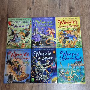 Winnie the Witch 6권 + CD2장(1.8만)