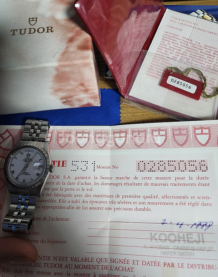 튜더 프린스 데이트 데이(로렉스튜더) 판매.--3