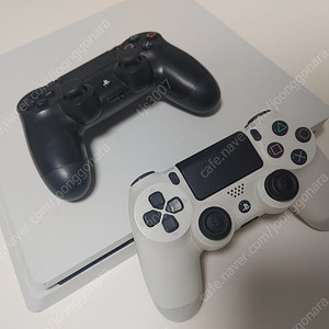 Ps4 슬림 화이트 500g 박스셋+ 추가패드