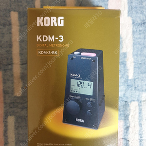 [판매중]KORG KDM-3 BK 디지털 메트로늄 (블랙) 판매합니다.​