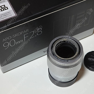 보이그랜더 APO-SKOPAR 90mm F2.8 VM마운트 실버