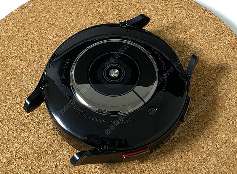 갤럭시 워치6 44mm 블랙 / 블루투스 / 스크래치 없음 / 정품 스트랩 미사용--3