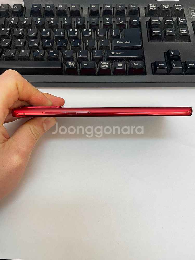 갤럭시노트20 레드 256GB 무잔상 상태좋은 중고25...--4