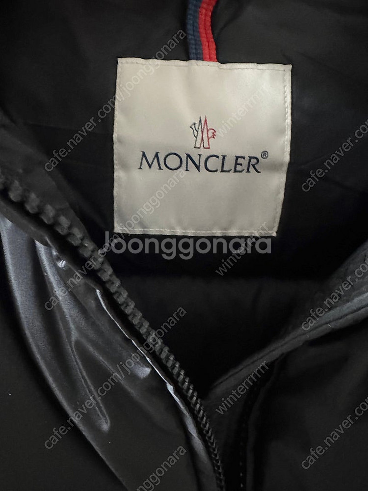몽클레어 아보체 블랙 2사이즈--3