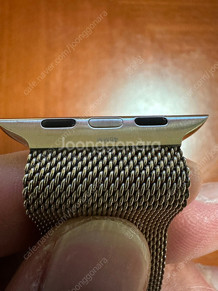 에플 정품 밀레니즈루프 골드 44/45/46/49mm--3
