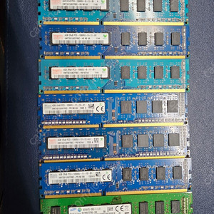 ddr3 4gb ram 10개 일괄. 택포