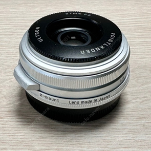 보이그랜더 울트론 27mm 실버 (후지 X-mount)