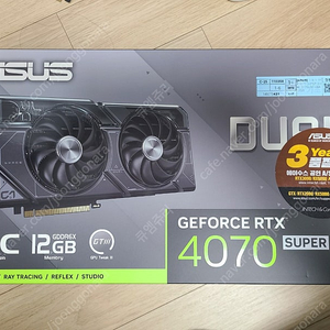 asus 4070 super dual(28년 1월까지 AS)