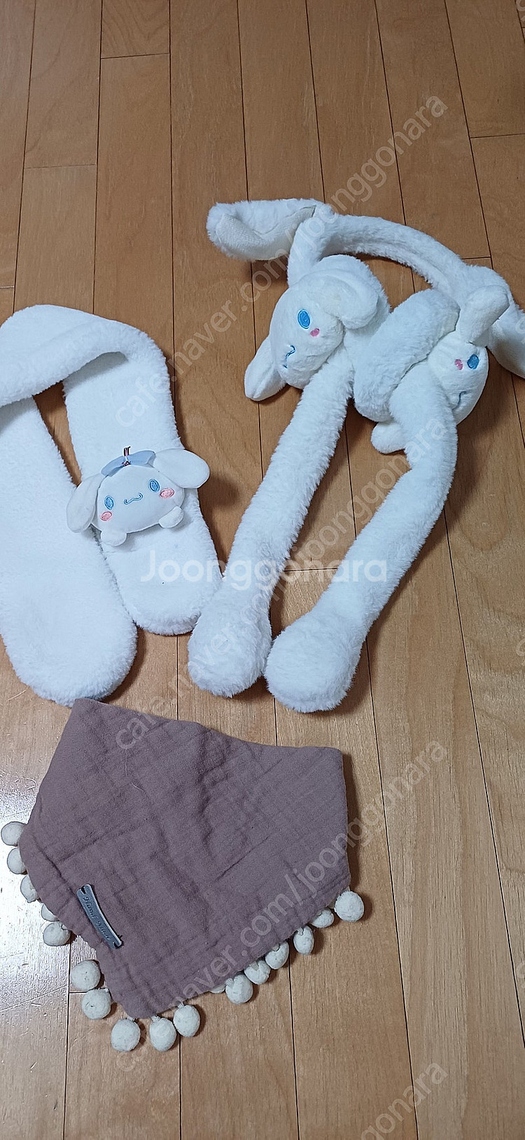 시나모롤 귀마개 목도리 스카프 일괄--0