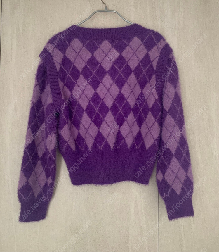 [ 보카바카 (VOCAVACA) ] 아가일 투웨이 니트 (미착용 새제품) 이미지