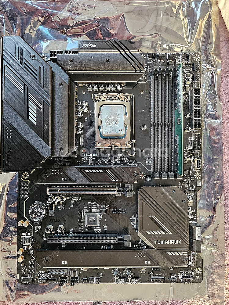 인텔 i7-13700f/msi b760 토마호크 wif...--2