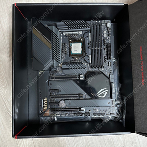 i7 10700 + 아수스 Rog Maximus Xii hero wifi